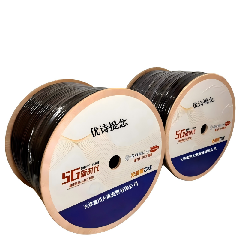 优诗提念YSTN-5E-50FPBSW 超五类非屏蔽室外网线305.00 米/箱 (计价单位:箱)黑色高清大图