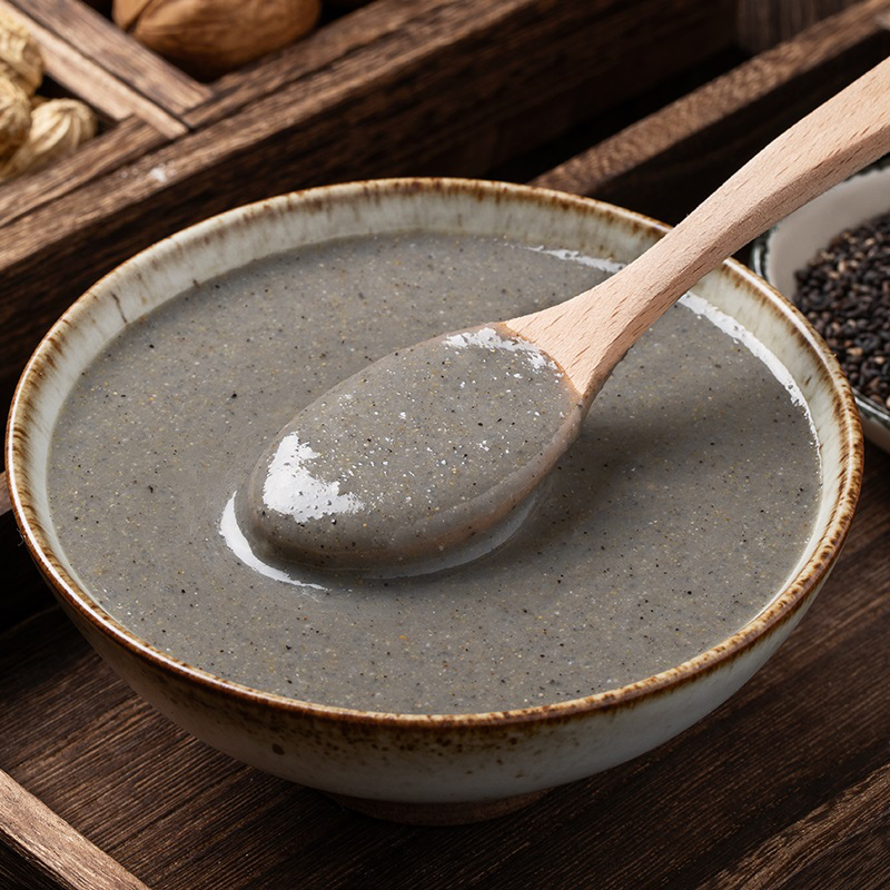 酥田自营黑芝麻核桃桑葚粉500g黑芝麻糊五谷杂粮代餐粉饱腹即食营养早餐高清大图