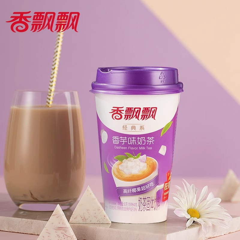 香飘飘椰果奶茶高清大图
