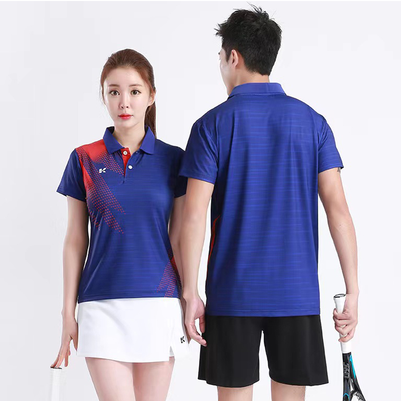 蒙企智品新款羽毛球服套装男女情侣夏季快干Y-11919高清大图
