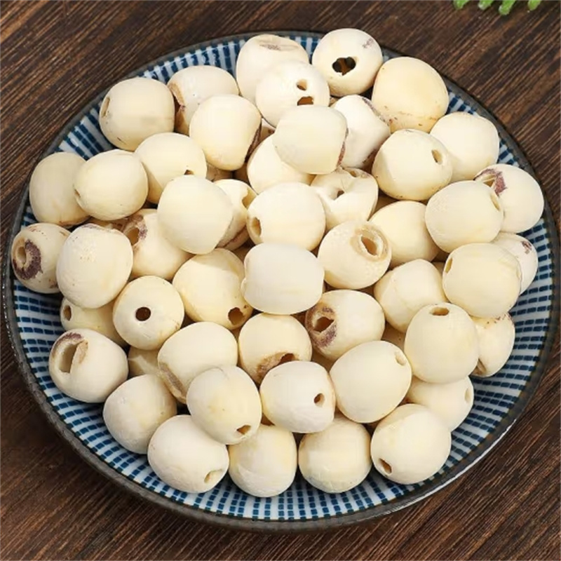 莲子100克正品干货白莲子新货干莲子去芯连子白果仁9260高清大图