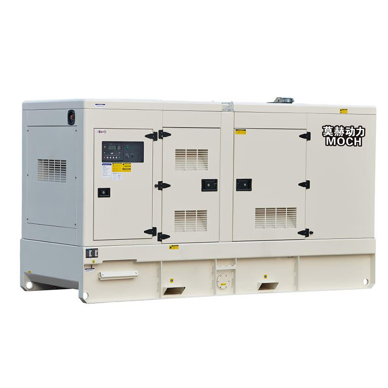 莫赫120KW白色款 低噪音柴油发电机组 MH-120RGCT
