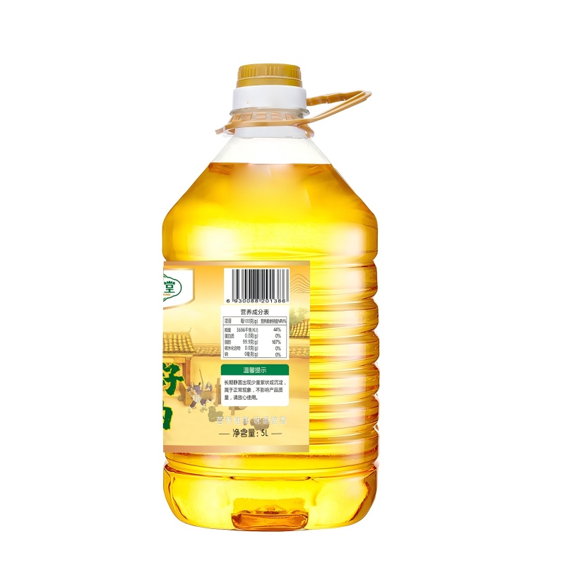 钿满堂菜籽油5升/桶高清大图