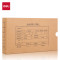 得力(deli)KPJ103发票版会计凭证盒 加厚牛皮纸 费用报销单记账凭证10只装 型号:22013 计量单位:包