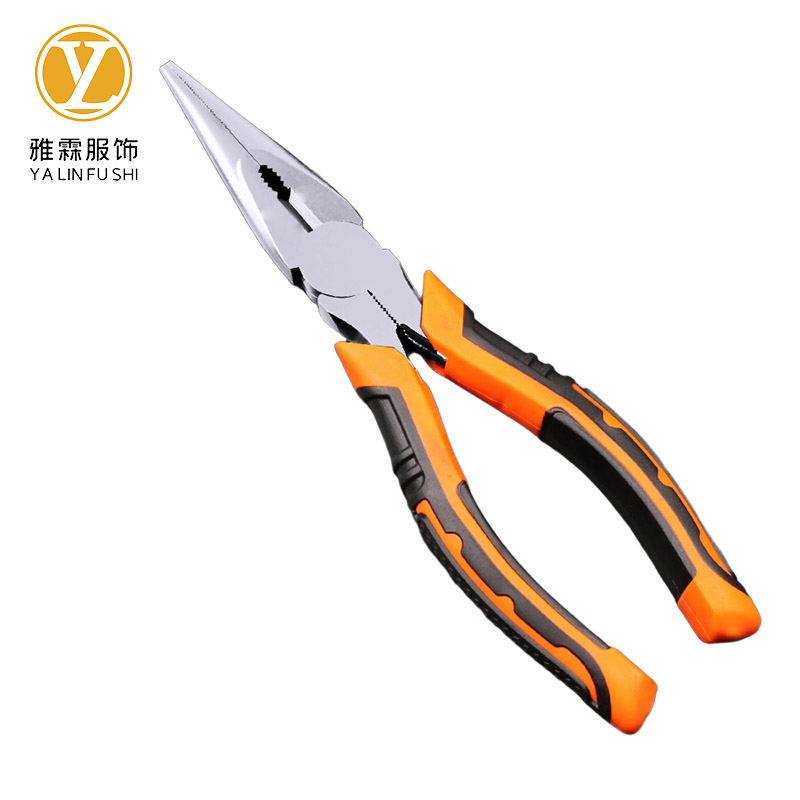 雅霖服 剥线款尖嘴钳8寸 把高清大图