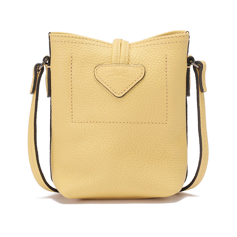 珑骧longchamp女士roseau系列牛皮单肩斜挎包竹节包10207968