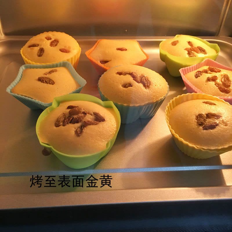 可蒸可烤发糕米糕模具蒸锅马蹄糕钵烘焙精灵仔糕蛋糕模具蛋糕马芬杯 32个装(各八个) 单款图片