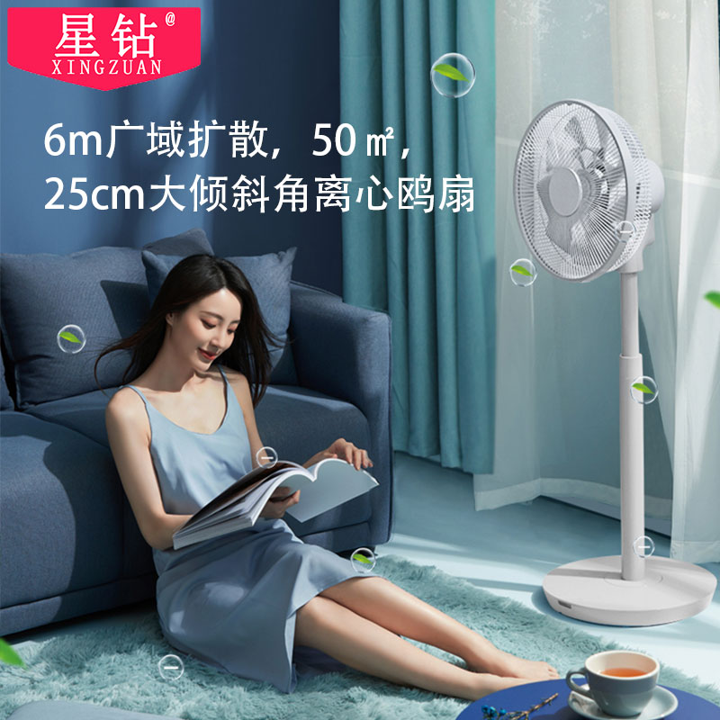 星钻(XINGZUAN)电风扇广角送风 多档调节 家用落地扇 空调伴侣 台式风扇FSF-U-A