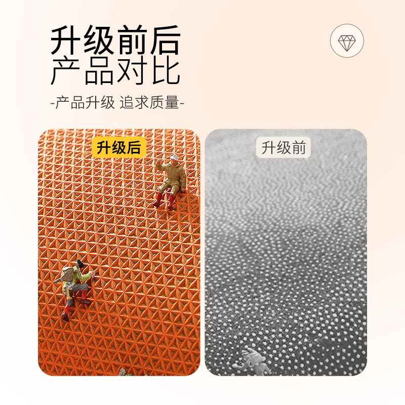 地垫入户门垫进门门口垫子室内耐脏免洗红色地毯家用玄关防滑脚垫