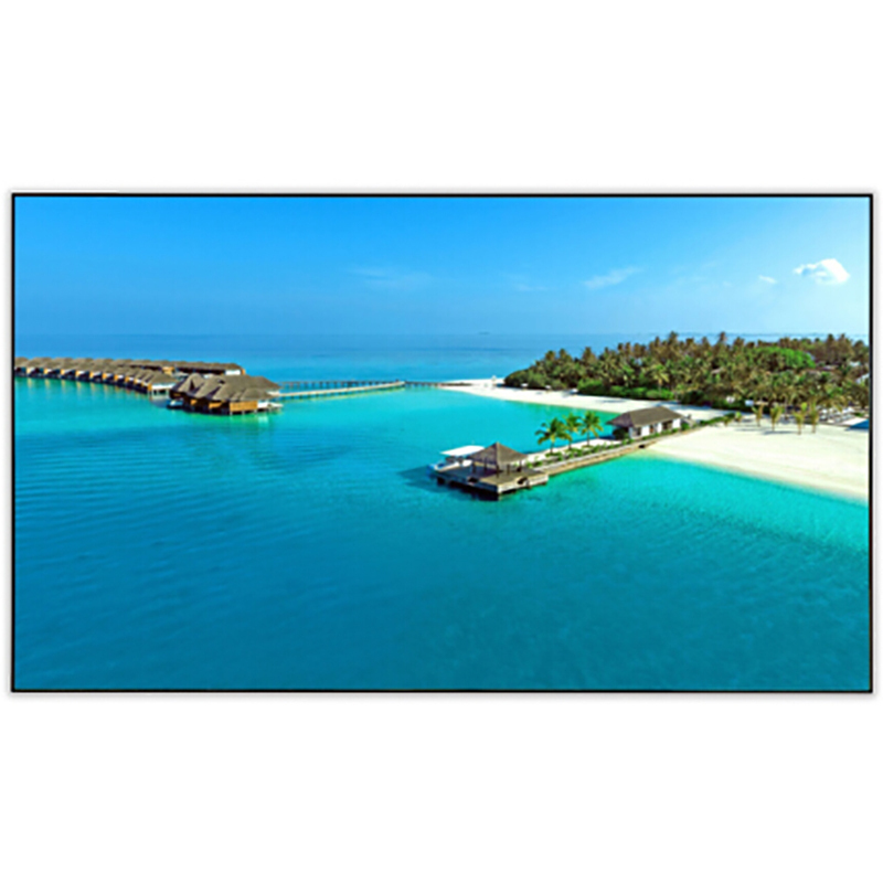 经科jk画框投影幕布窄边框hbw2高分子高增益复合幕133寸2351