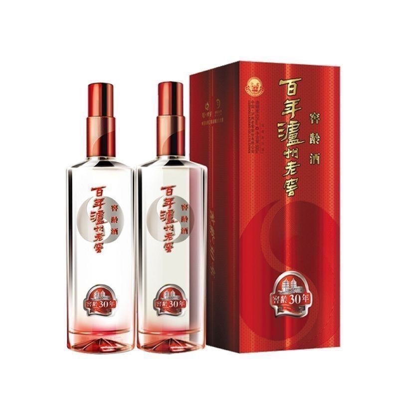 百年泸州老窖窖龄酒窖龄30年整箱500ml*6瓶浓香型白酒送礼商务高清大图
