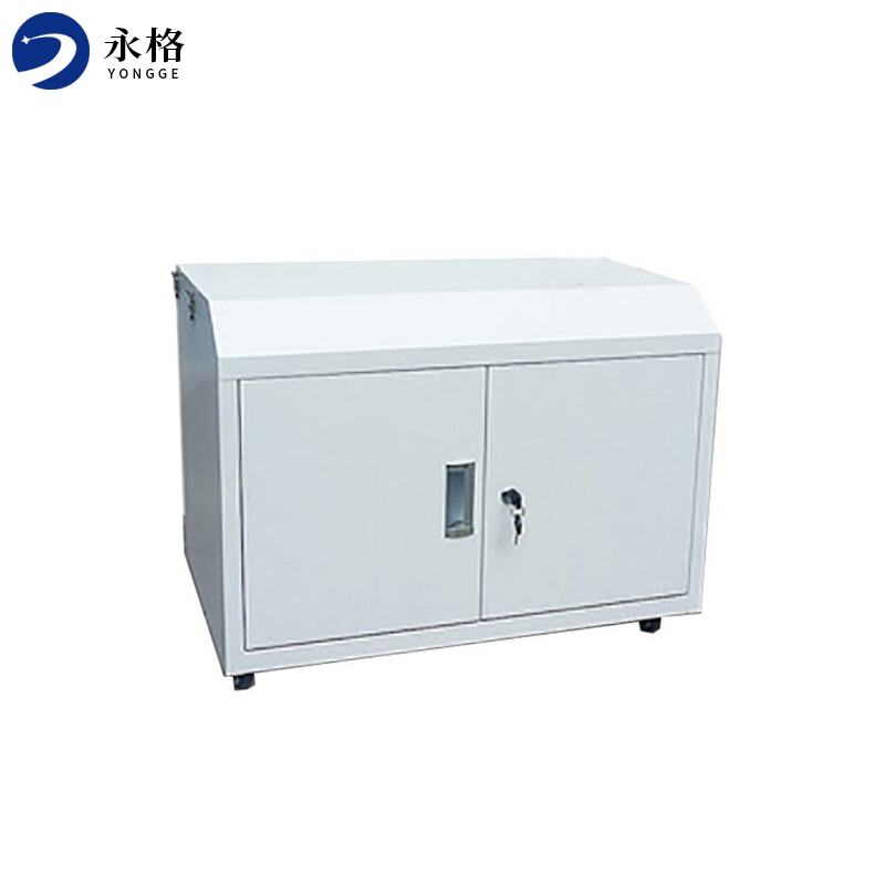 永格智能指纹密码抽屉式手机柜存放柜壁挂带锁员工寄存柜会议室保密柜 中底座