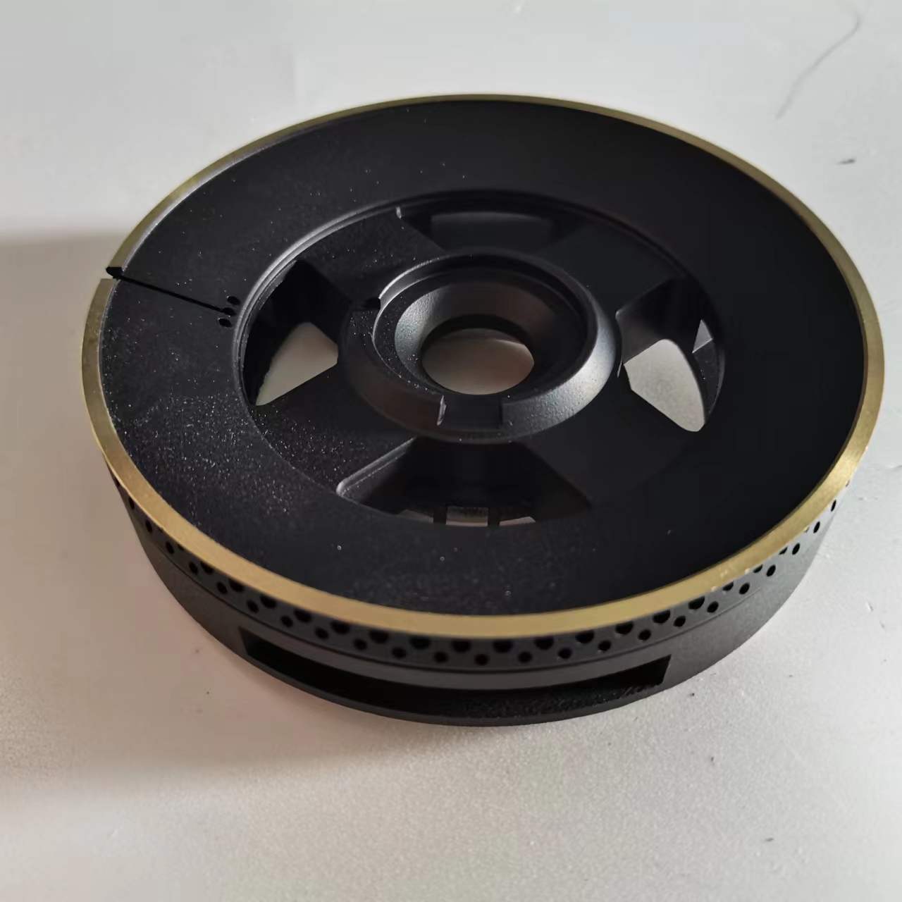 帮客材配 全新原装法迪欧燃气灶2b16火盖组件(含火盖座/外火盖)收前