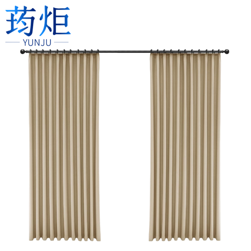 荺炬窗帘定制尺寸/平方米高清大图