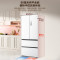 美的(Midea)M60系列520纯平全嵌法式多门四开门家用冰箱超薄双系统循环大容量制冰BCD-520WUFPZM(E)