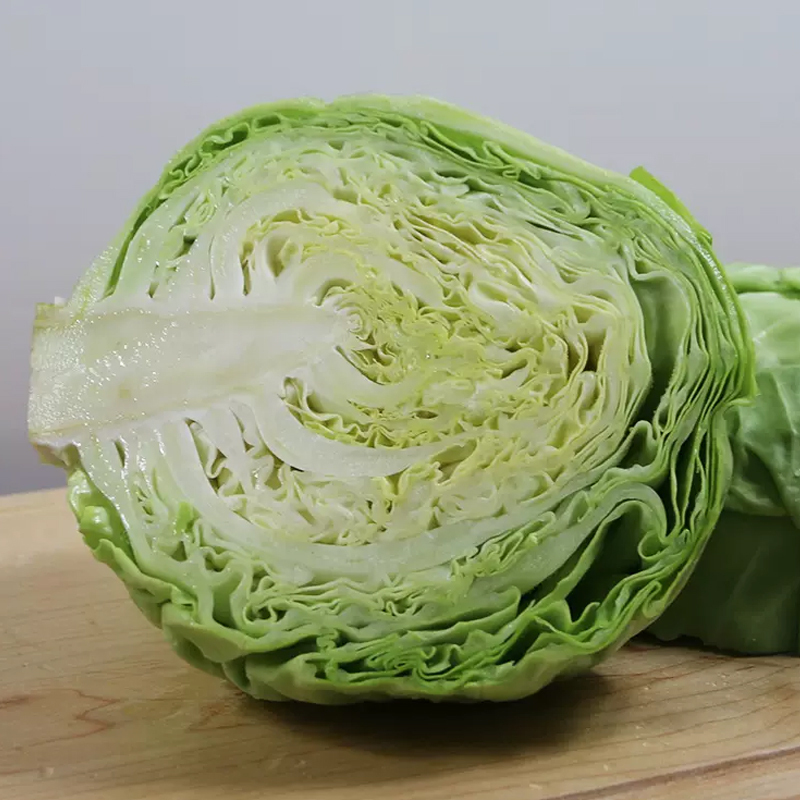 [西沛生鲜]云南新鲜卷心菜 绿甘蓝 净重2.5斤 单果500-1500g 甘兰莲花白牛心菜包心菜 当季新鲜蔬菜