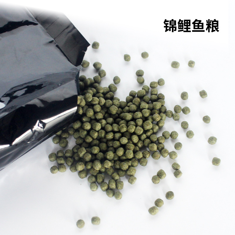 观赏鱼金鱼饲料鱼食小颗粒螺旋藻增色锦鲤鱼鹦鹉寿星头龙鱼鱼粮高清大图