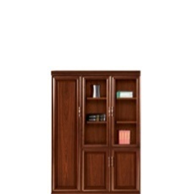 大央文件柜SG-103左 1350W*430D*2000H书架落地置物架客厅家用靠墙收纳柜子储物柜办公室文件柜简易书高清大图