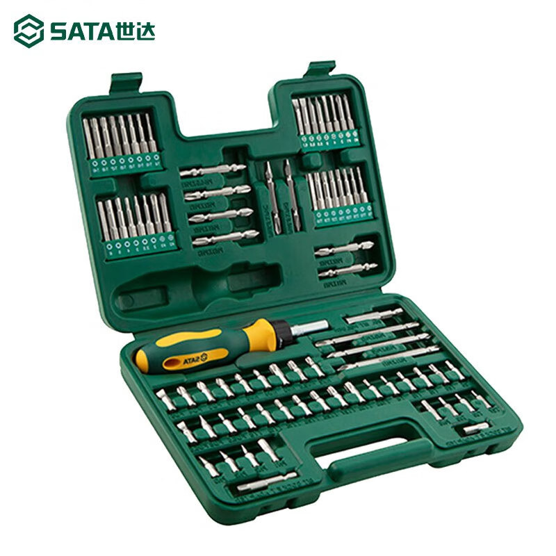 世达(SATA)80件6.3MM系列旋具头组套09326(单位:套)高清大图