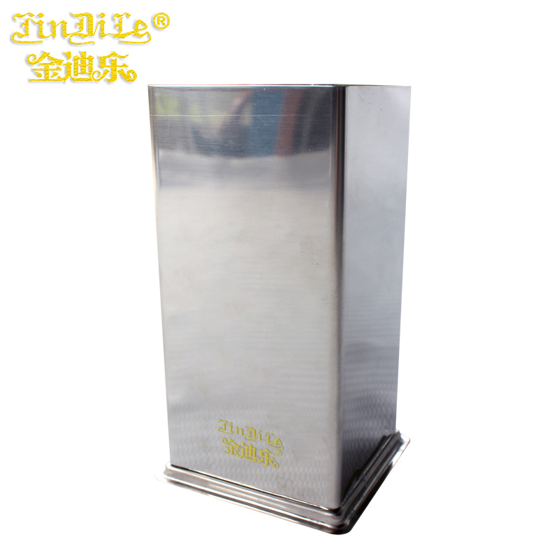 金迪乐不锈钢筷子盒沥水筷子架筷子筒高清大图