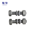 铂灳 热镀锌六角螺栓穿钉带帽 M14*50mm 套