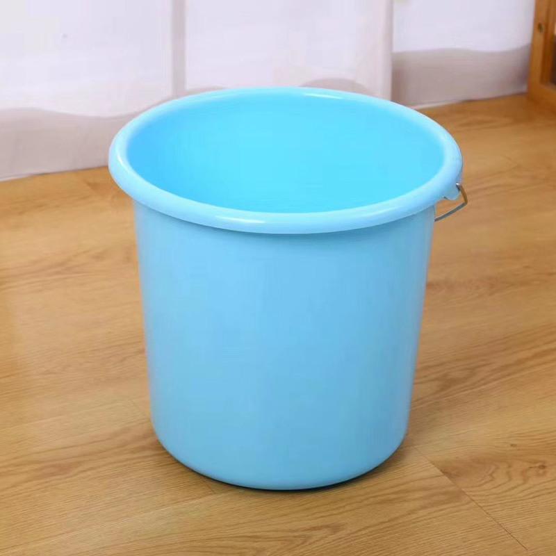 大号塑料水桶蓝色学生宿舍用洗澡洗衣桶刷车桶家用手提塑料大号水桶