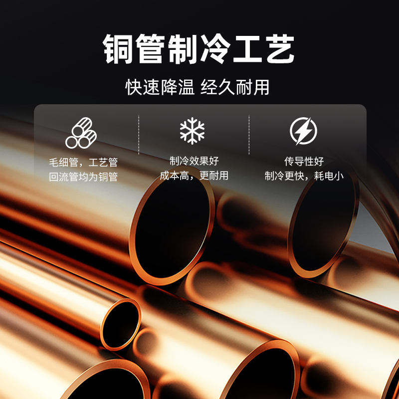 星星KD-1871G6商用冰柜四门 六门立式冰箱冷藏冷冻保鲜厨房展示柜玻璃门后厨冷柜高清大图