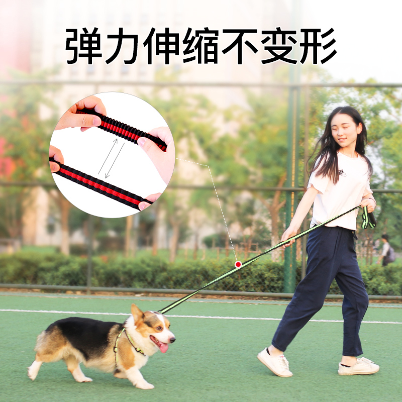 YP-牛津布胸背带牵引绳L号-红色