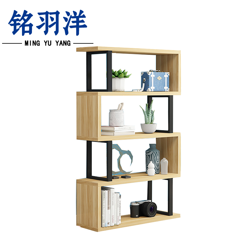 铭羽洋四层书架110*30*150cm个高清大图