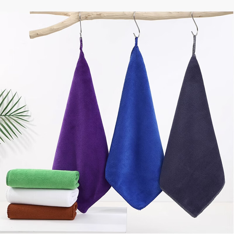 品雁众升 超细纤维洗车擦车巾 40cm*40cm 条高清大图