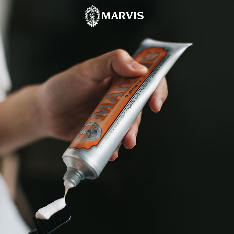 MARVIS玛尔仕生姜薄荷牙膏85ml 清新口气呵护牙龈