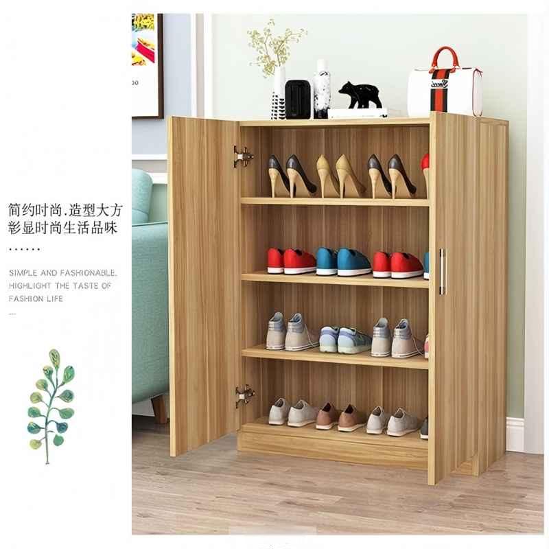 悦雅阁 四层鞋柜边柜 1000高*800宽*320mm深 / 个高清大图