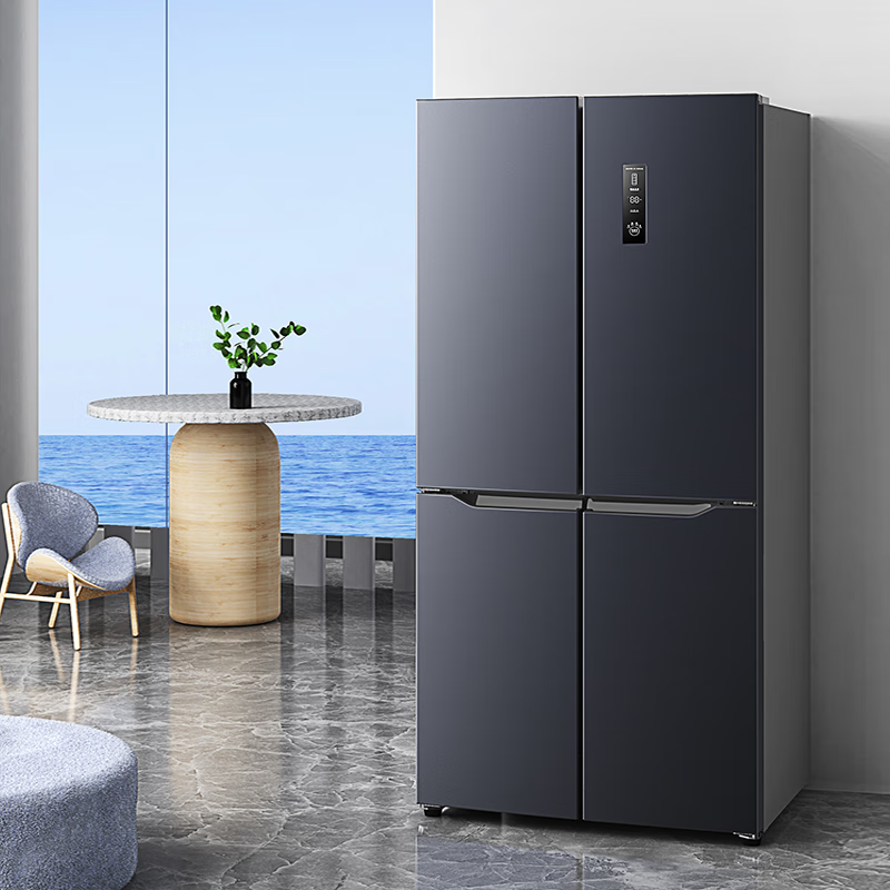 创维skyworth冰箱bcd425wxpsc星耀灰425l一级能效十字分储风冷冰箱