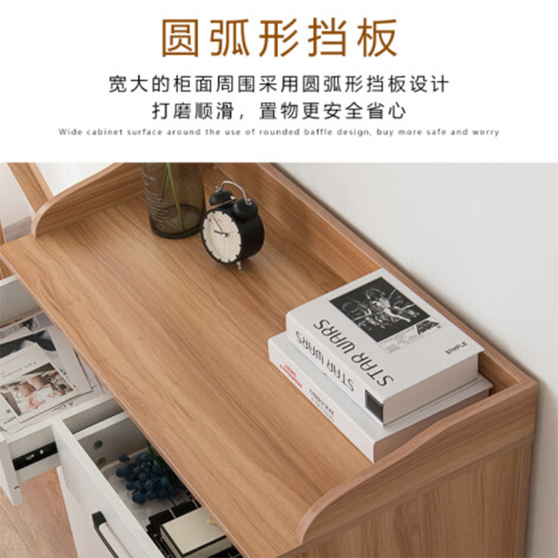 帝德龙茶水柜餐厅储物柜CS1 800*400*900mm高清大图