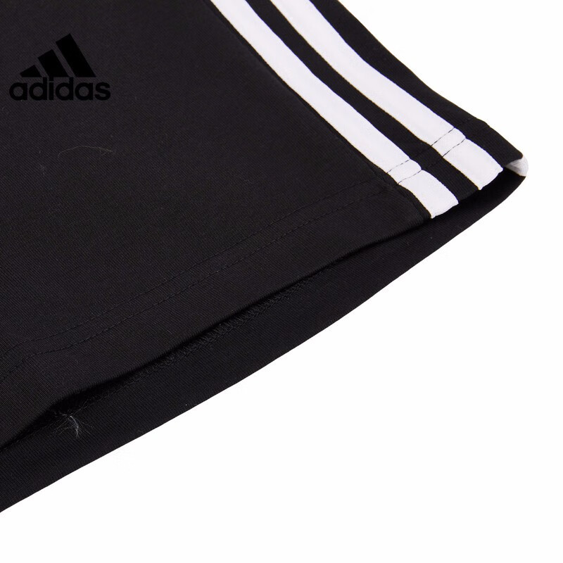 阿迪达斯(adidas)短裤男 23夏季新款运动休闲裤健身训练快干透气宽松耐磨五分裤 GK9988-黑色