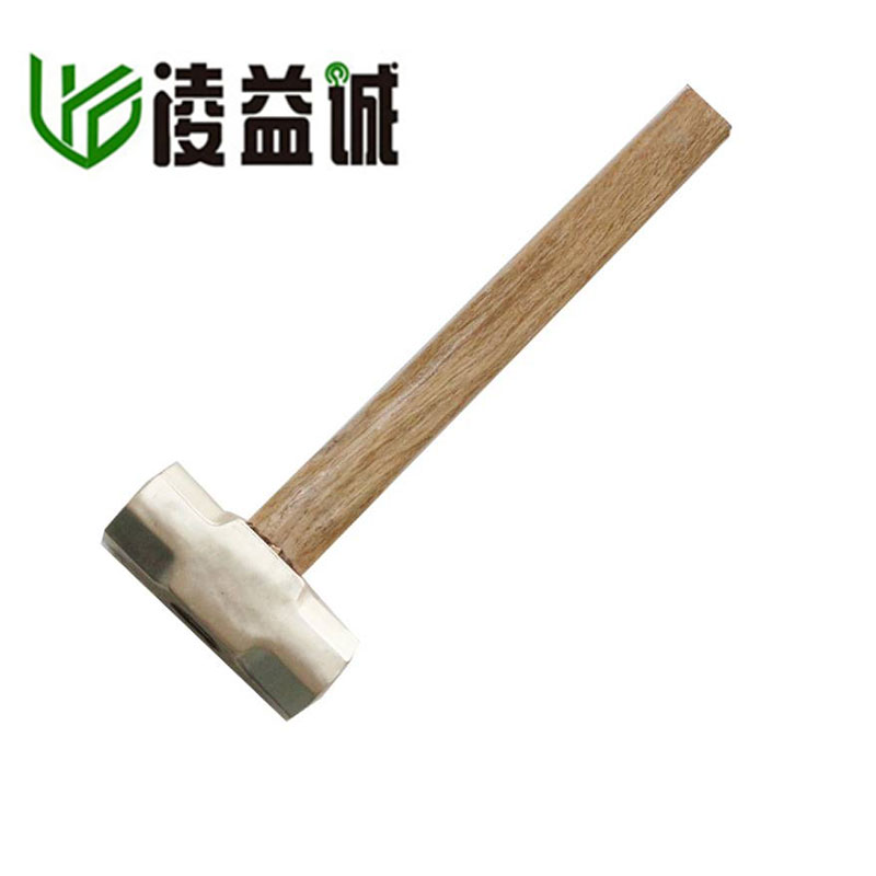 凌益诚 木柄黄铜八角铜锤 1P 把