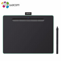 和冠 Wacom CTL-6100WL/E0 数位板 绘画板 4096级压感 电磁压感式 蓝牙/USB2.0 绿色中号