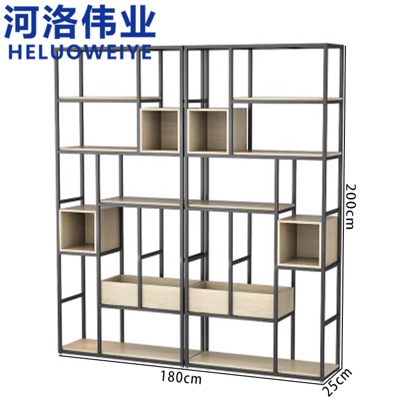 河洛伟业隔断花架高清大图