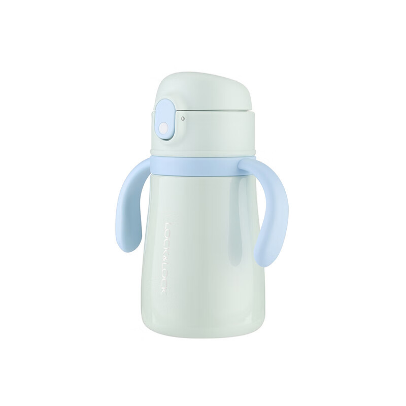 乐扣/家用品乐宝双手吸管杯薄荷绿色360ml