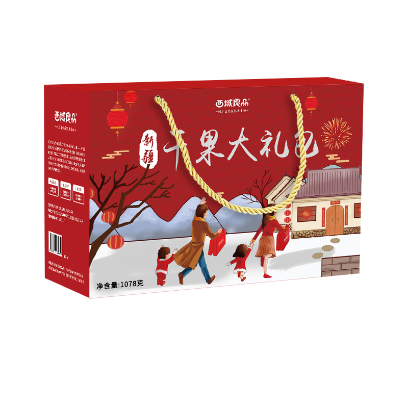 西域良品 新疆果干大礼包1078g SZ