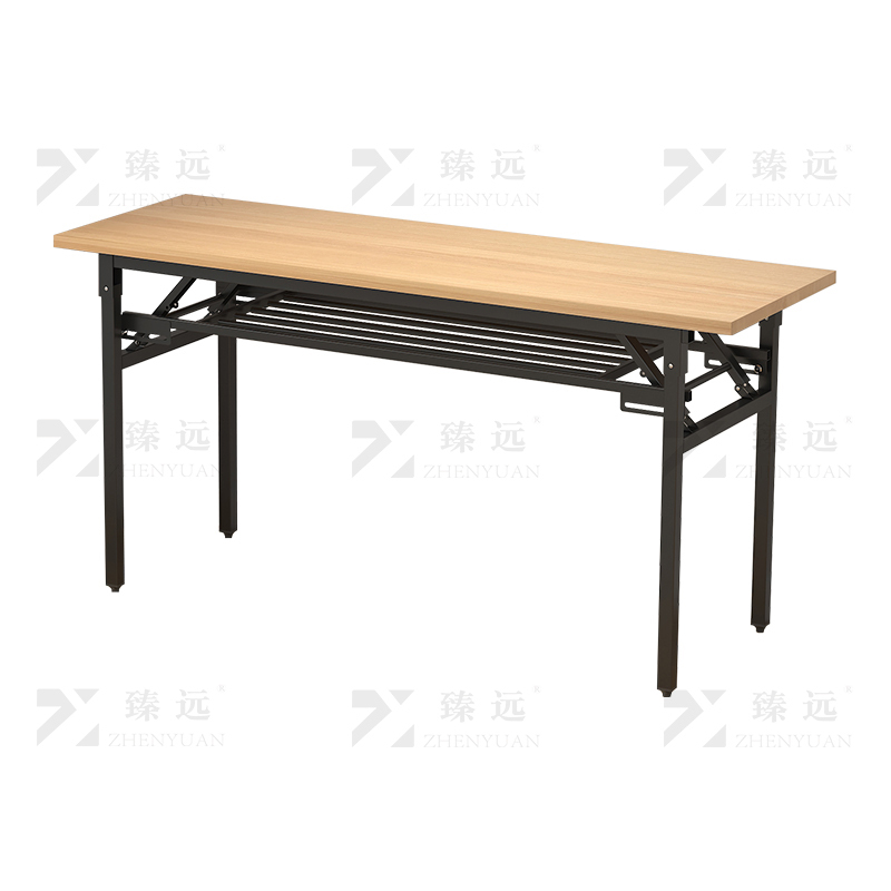 臻远ZY4082131 办公家具办公桌职员桌折叠桌长条桌 双层1600*400*750