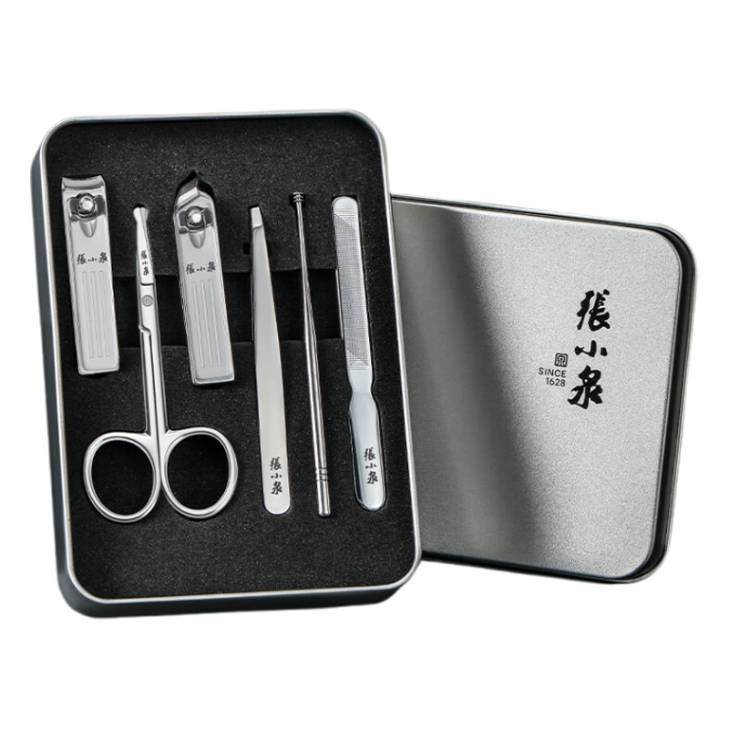 张小泉指甲刀六件套刀口锋利轻巧耐用倾慕系列H100011
