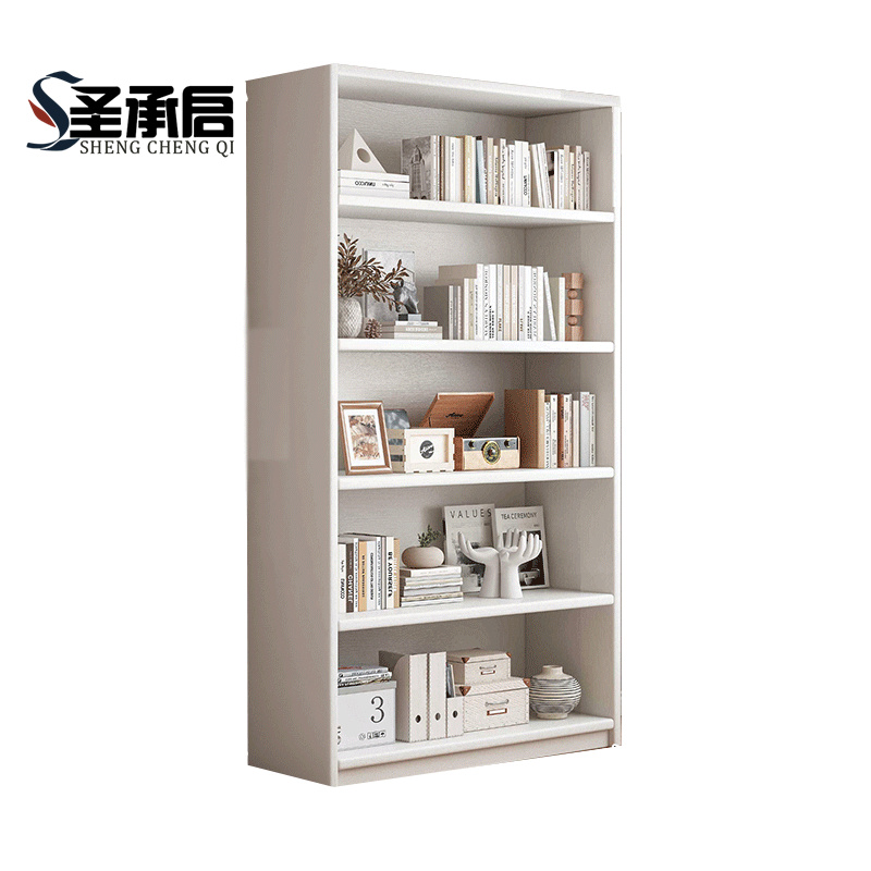 圣承启木制书架80cm个高清大图