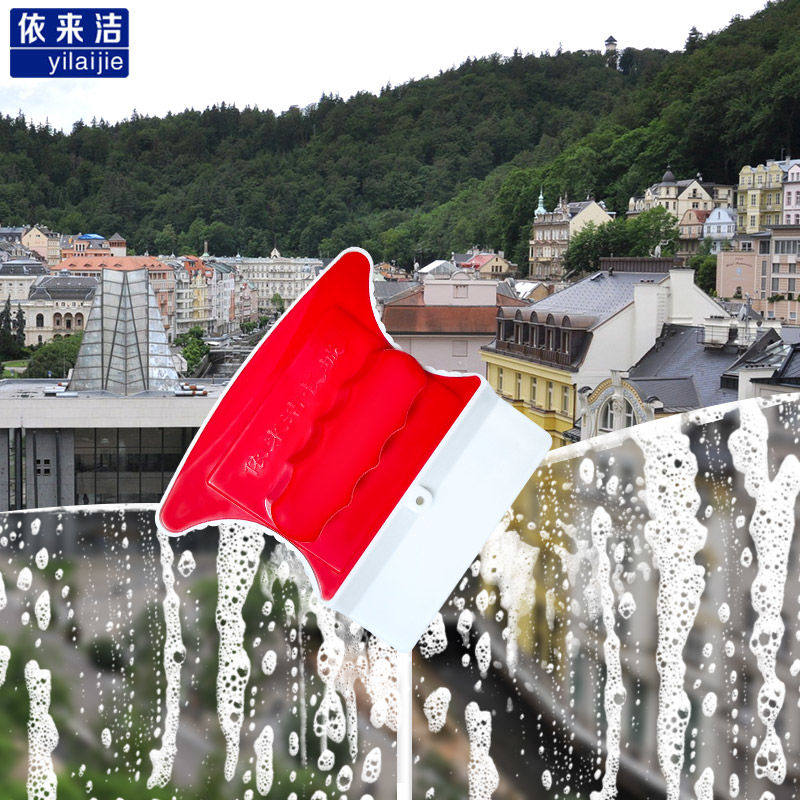 双层加厚中空玻璃器三层双面玻璃清洁器高楼超强洗玻璃刷新极磁-买双层送单层送12布8条+一小分离器高清大图