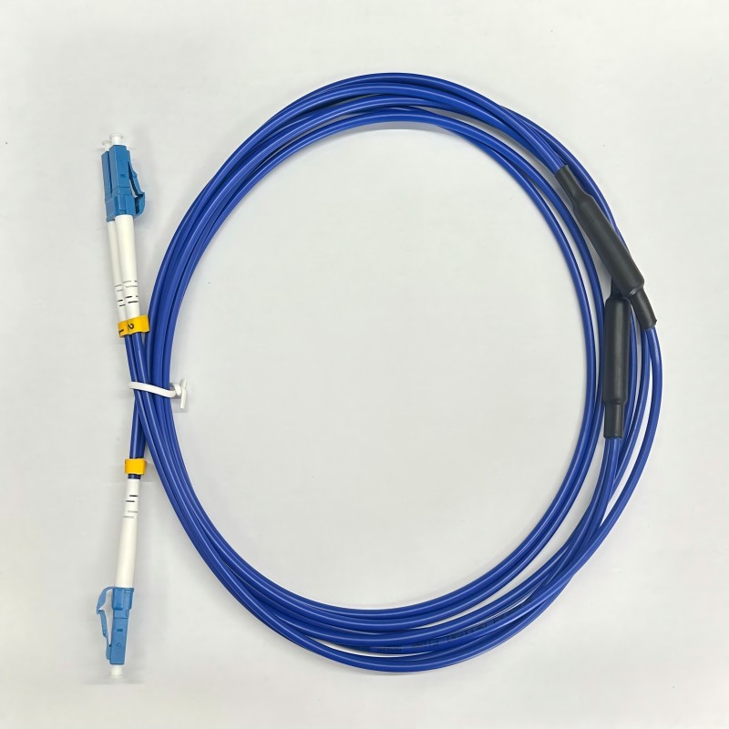 赛欧诺 蓝色铠装双芯尾纤 LC-LC 20米 根高清大图