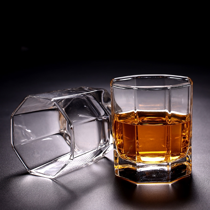 器皿>个人店其他品牌>青苹果家用无铅玻璃杯子套装欧式威士忌酒杯啤酒