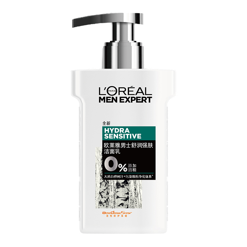 欧莱雅(LOREAL)男士舒润强肤洁面乳 150ml高清大图