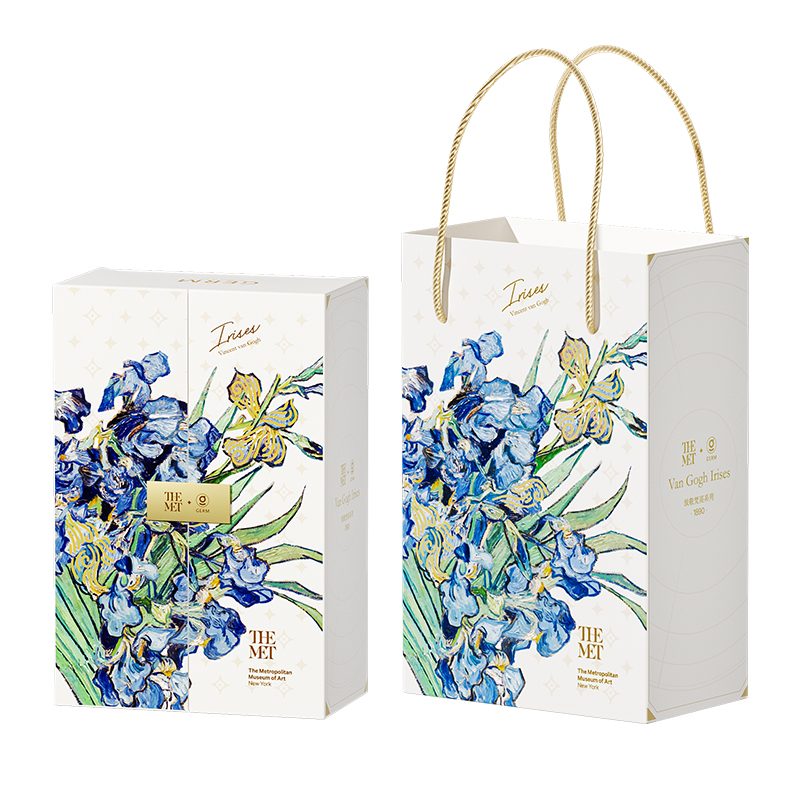 GERM格米THE MET致敬梵高系列迷你悦动钛杯鸢尾高清大图