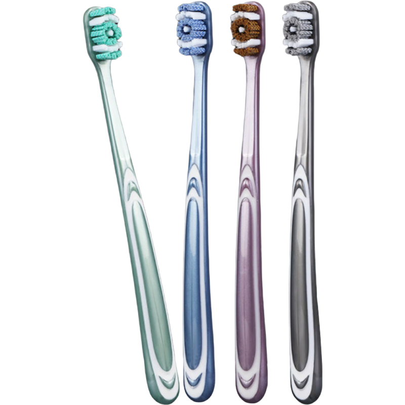 安居先森成人适中小头软毛深层洁净牙刷四色随机1支装an2402108高清大图