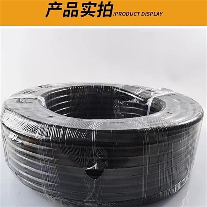 盛京联硕黑色树脂耐油管 发动机输油管 内径19mm 50米 卷高清大图